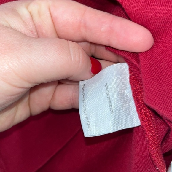 TORY BURCH Half Button Up Top 3/4 Sleeves Logo Buttons Size XS - Picture 6 of 13